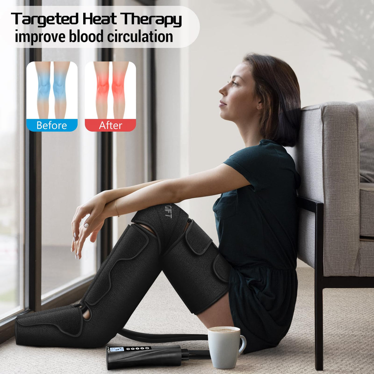 Air Compression Massager with Heat N4308