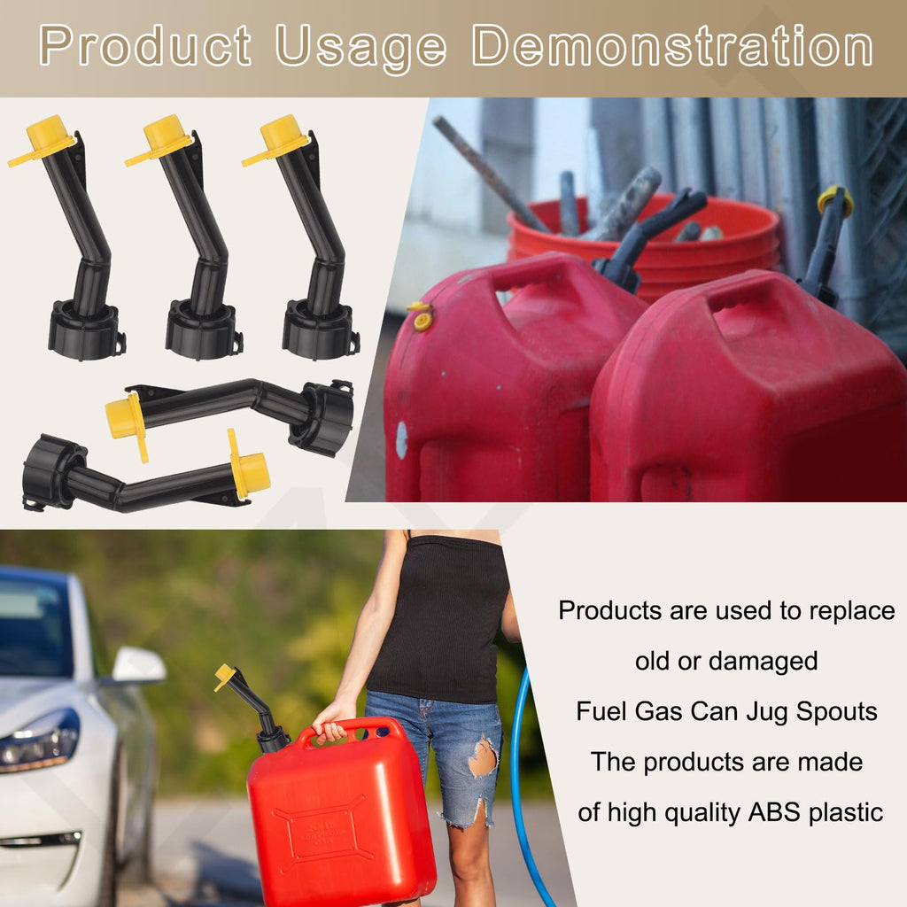 Gas Can Spouts Nozzles Rings Caps Q47454
