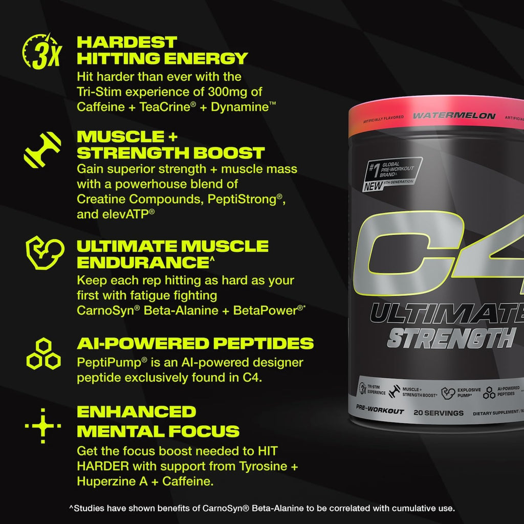 Watermelon Pre Workout Powder 20 Servings R44880