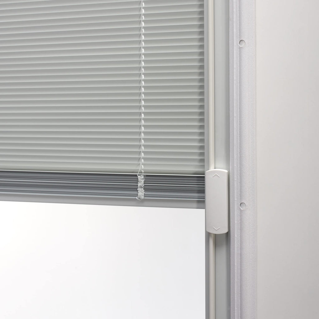 Primed Left Hand Outswing 1/2 Lite 2-Panel Clear Glass Steel Prehung Front Door 36" x 80" B892
