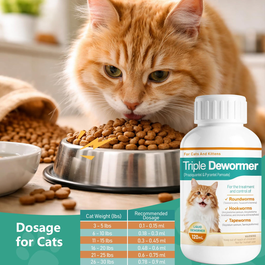 Liquid Cat Dewormer 120 mL A480