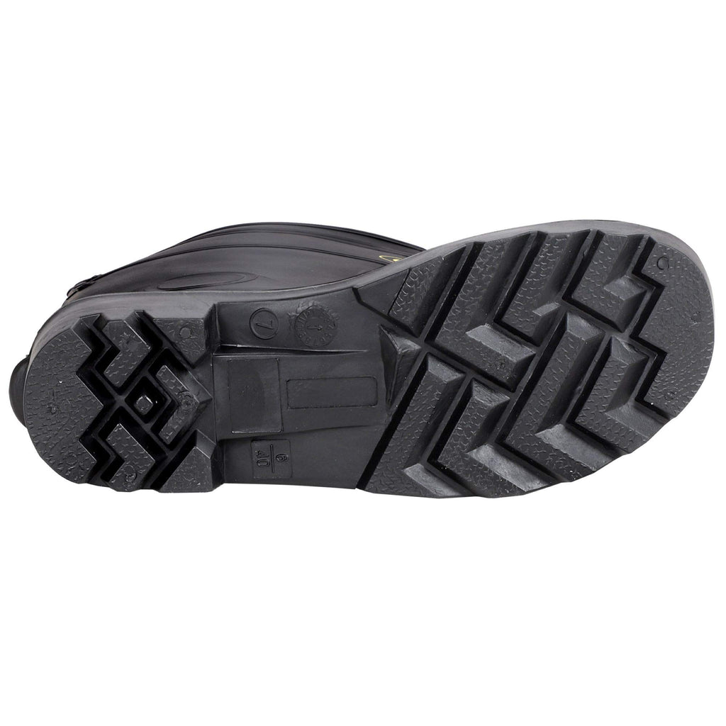 Black PVC Rain Boot B293