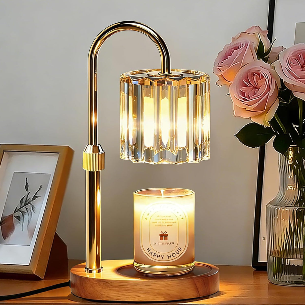 Candle Warmer Lamp with Timer and Dimmer Z5526