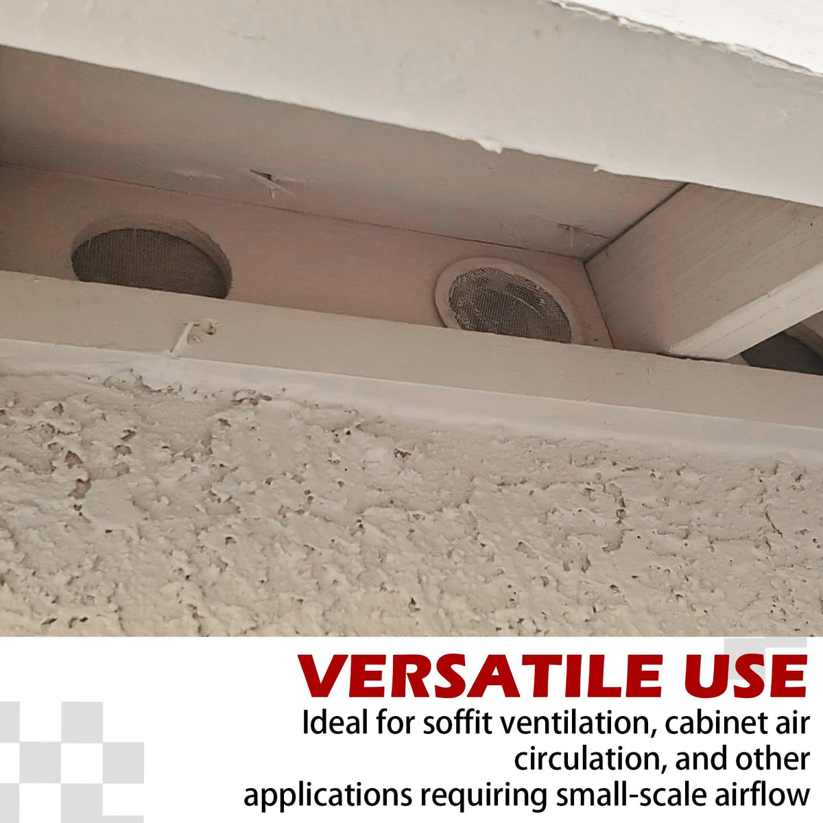 2-Inch Round Open Screen Vent 12 Pack M851724