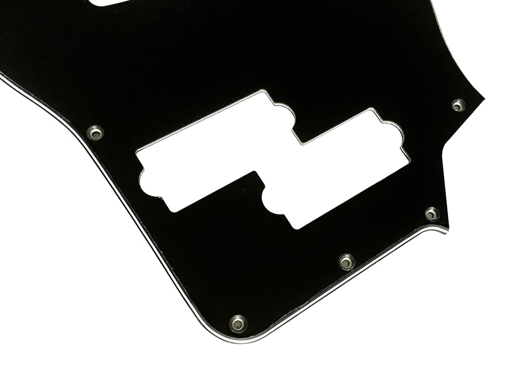 3 Ply Black Guitar Pickguard Y1028