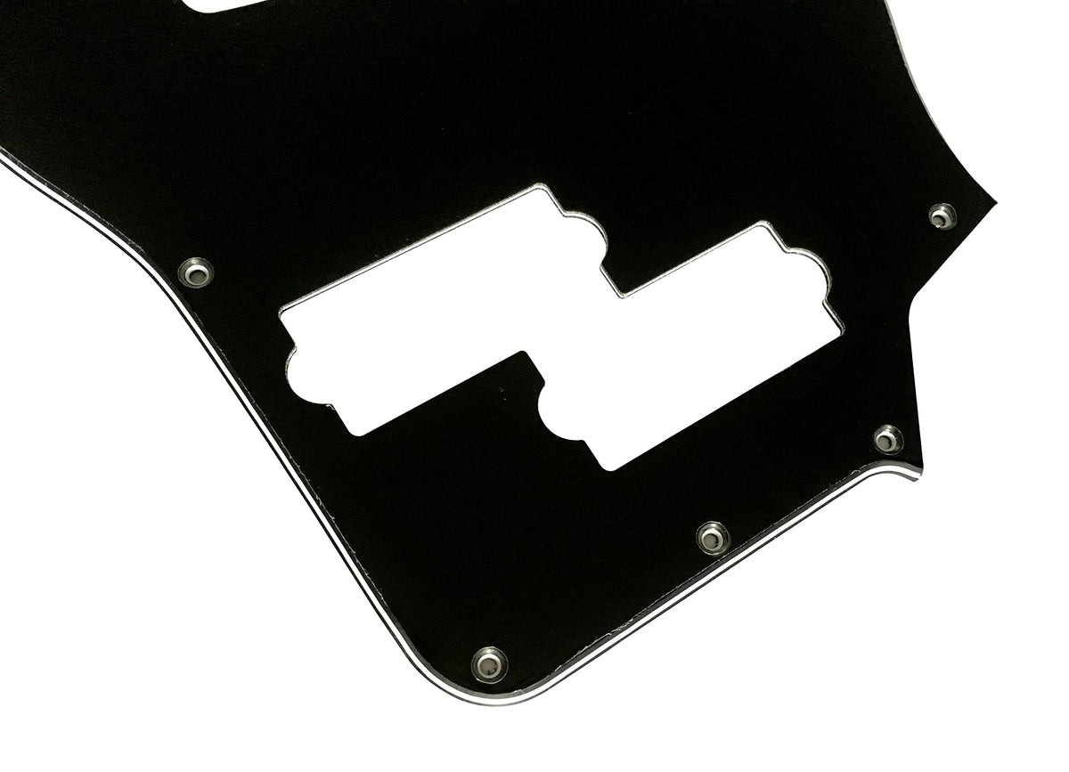 3 Ply Black Guitar Pickguard Y1028