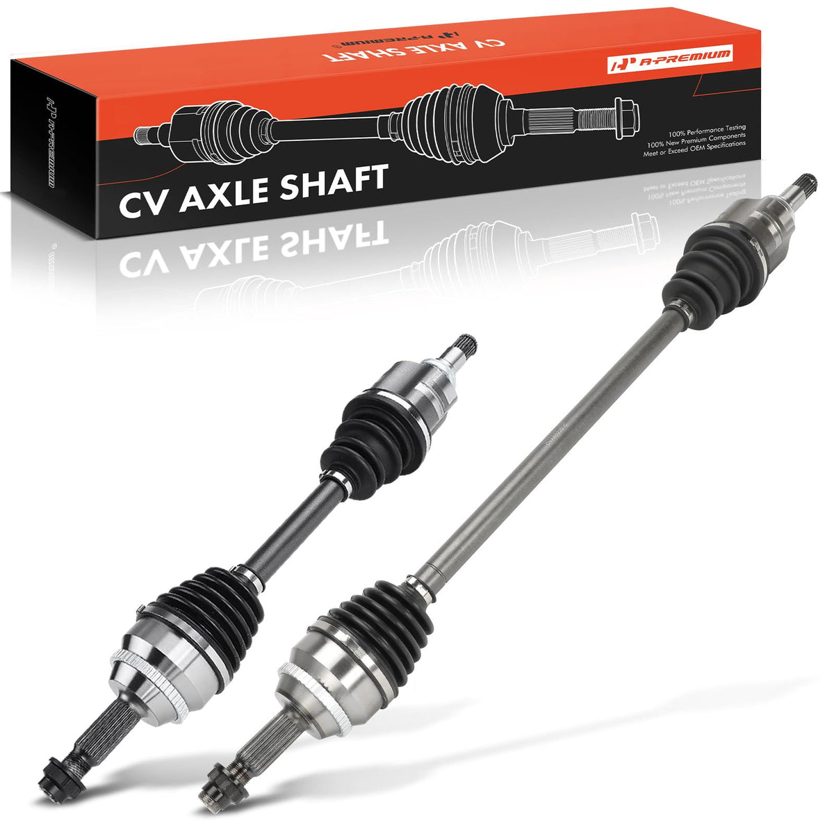 Set of 2 Front CV Axle Shaft Assembly U291