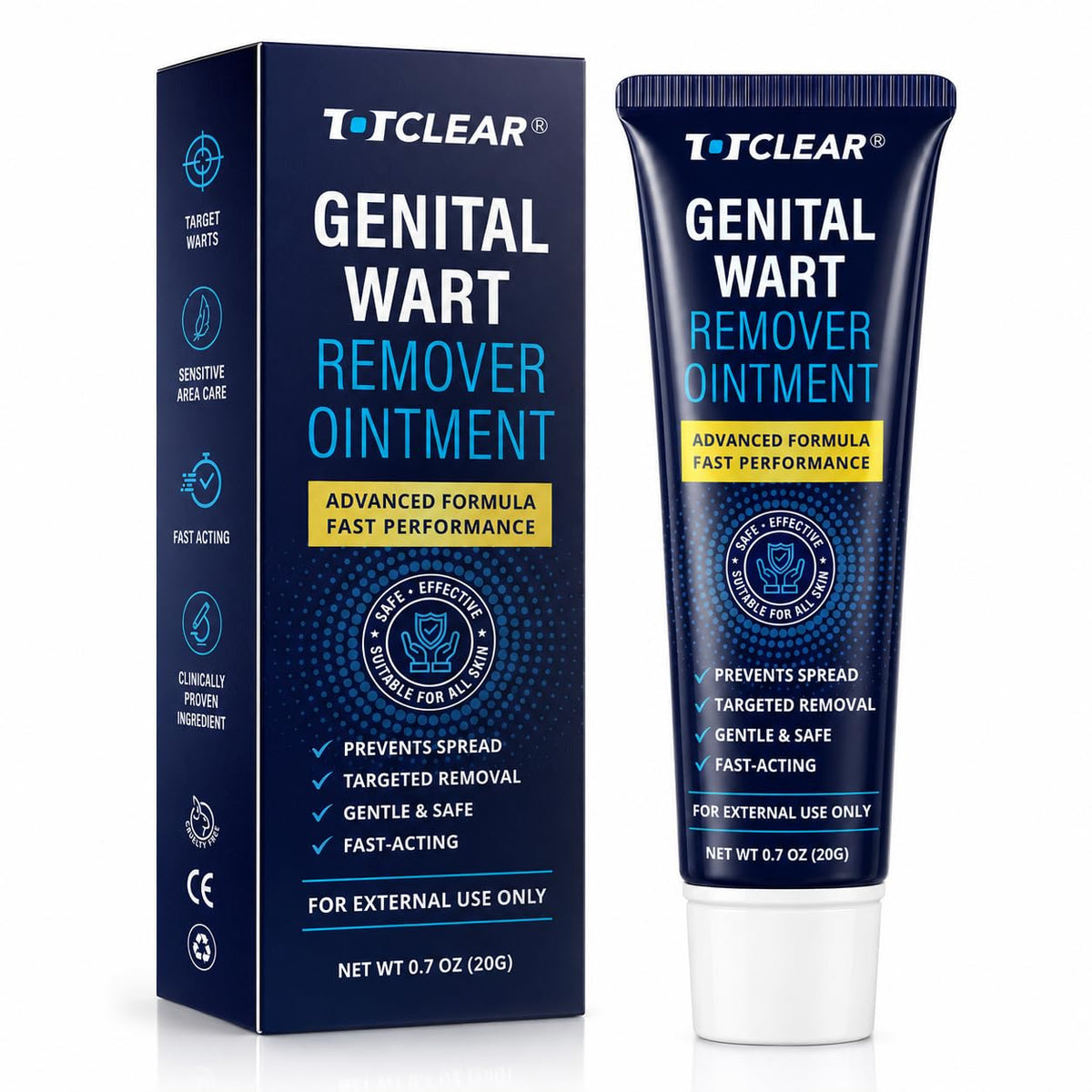 Salicylic Acid Wart Remover Cream 0.7 oz K82593