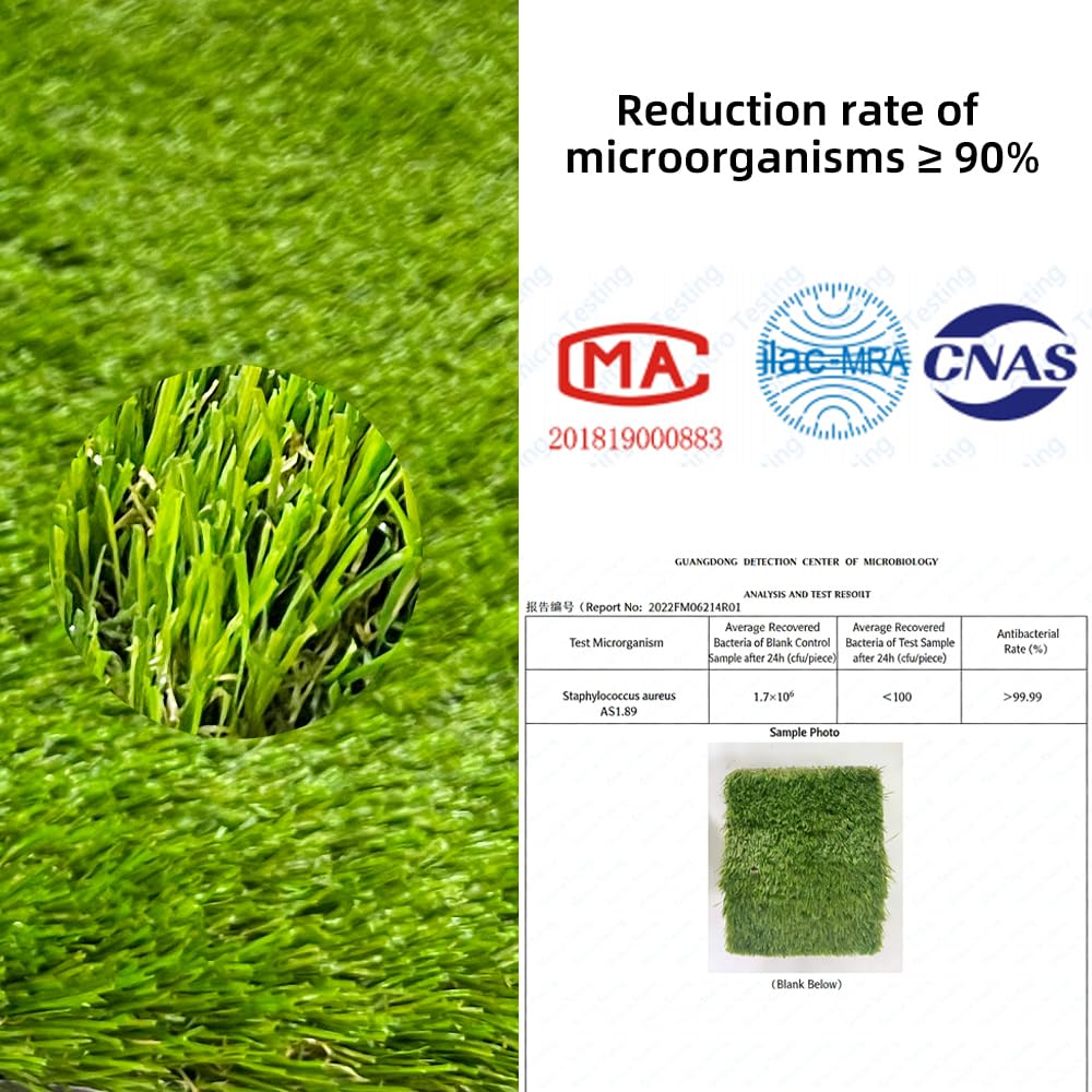 Dog Grass Pad with Tray, 34 x 23 Inch, 2 Artificial Grass Pads V5755