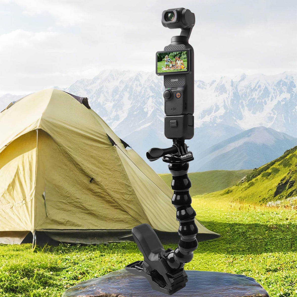 Jaws Flex Clamp Mount Gooseneck Mount for Action Camera G222439