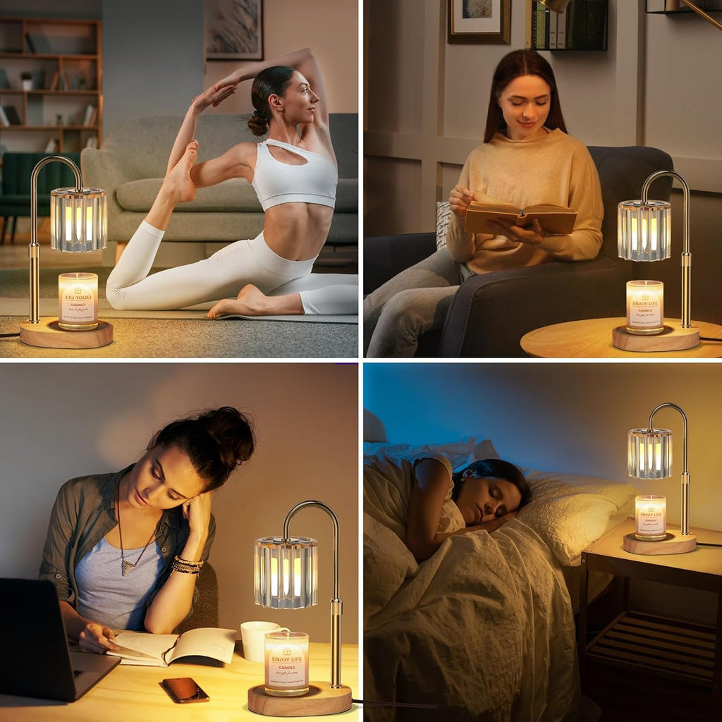 Candle Warmer Lamp with Timer and Dimmer Z5526