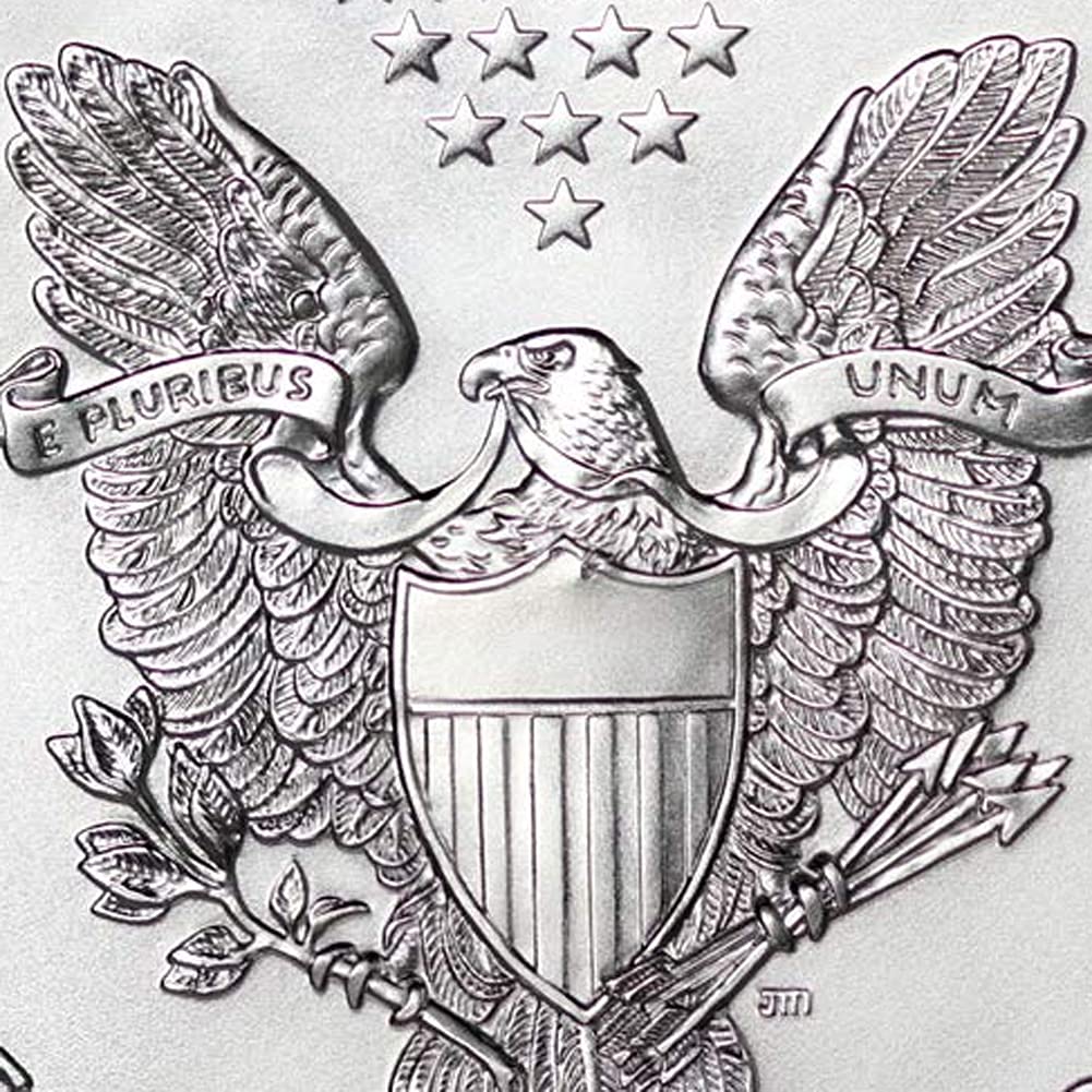 1 oz American Silver Eagle $1 Lot of 5 X422