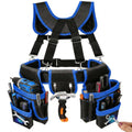 Heavy Duty Magnetic Tool Belt with Suspenders E585083