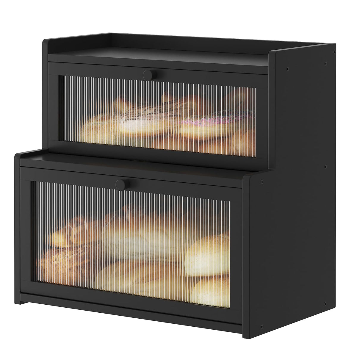 Bamboo Bread Box with Window N92960