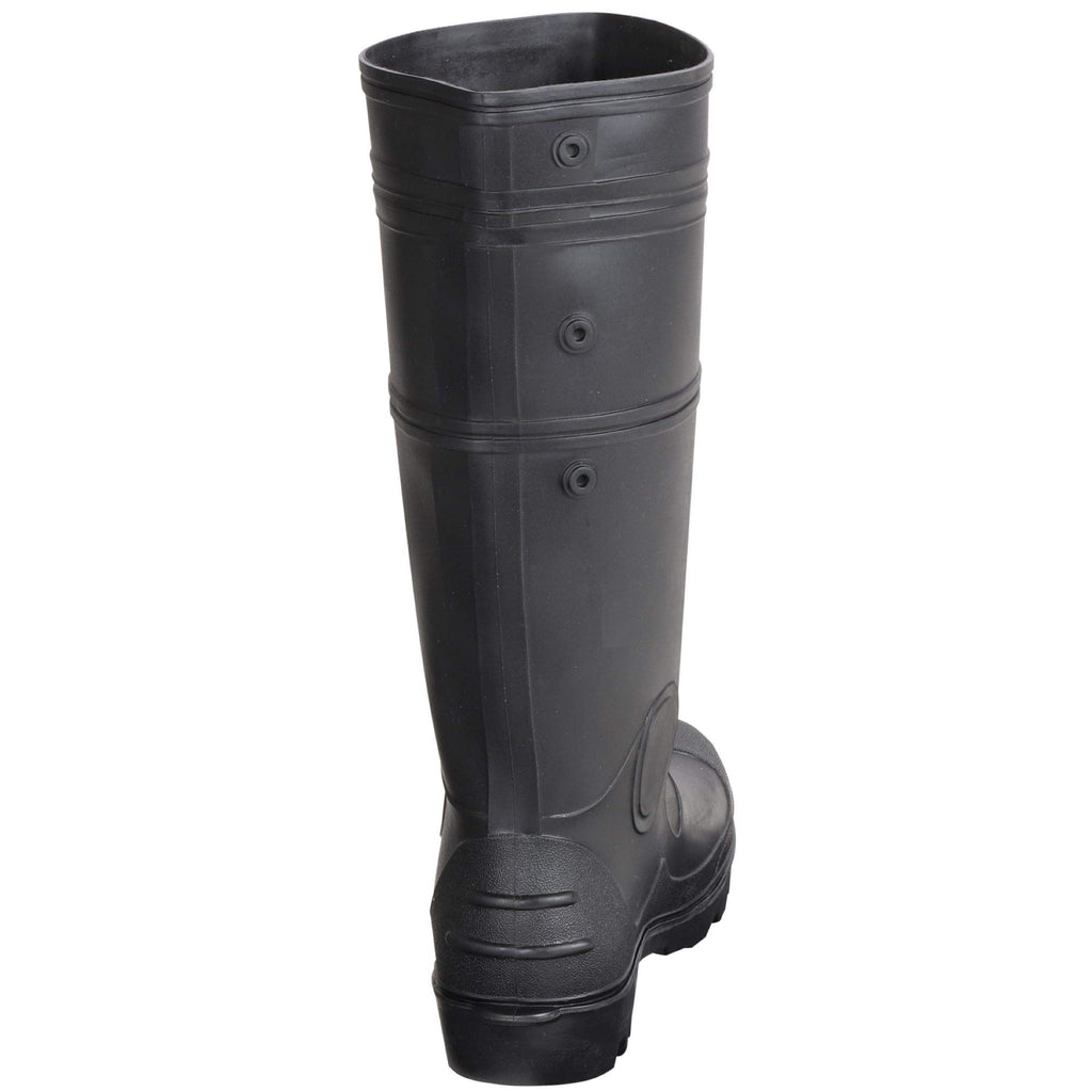 Black PVC Rain Boot B293