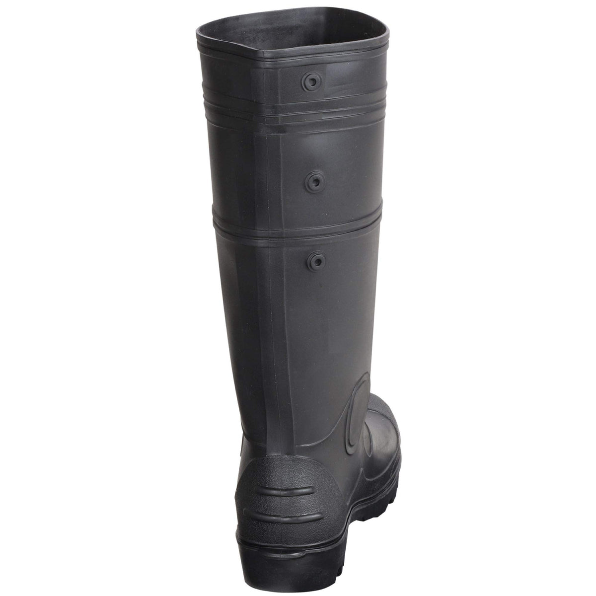 Black PVC Rain Boot B293