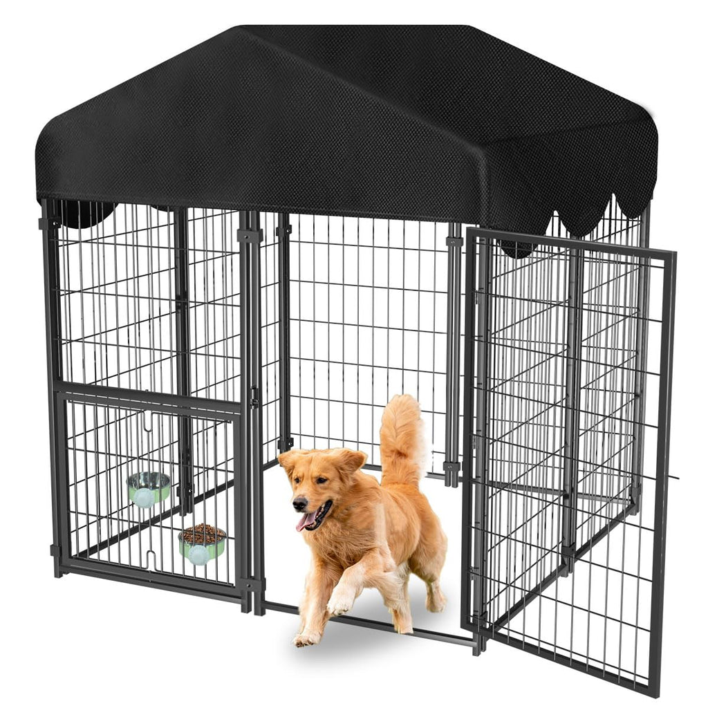 Heavy Duty Dog Kennel with Roof N9265