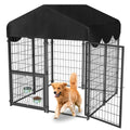 Heavy Duty Dog Kennel with Roof N9265