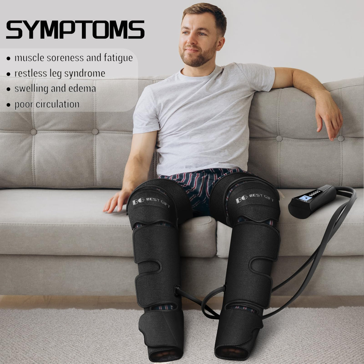 Air Compression Massager with Heat N4308