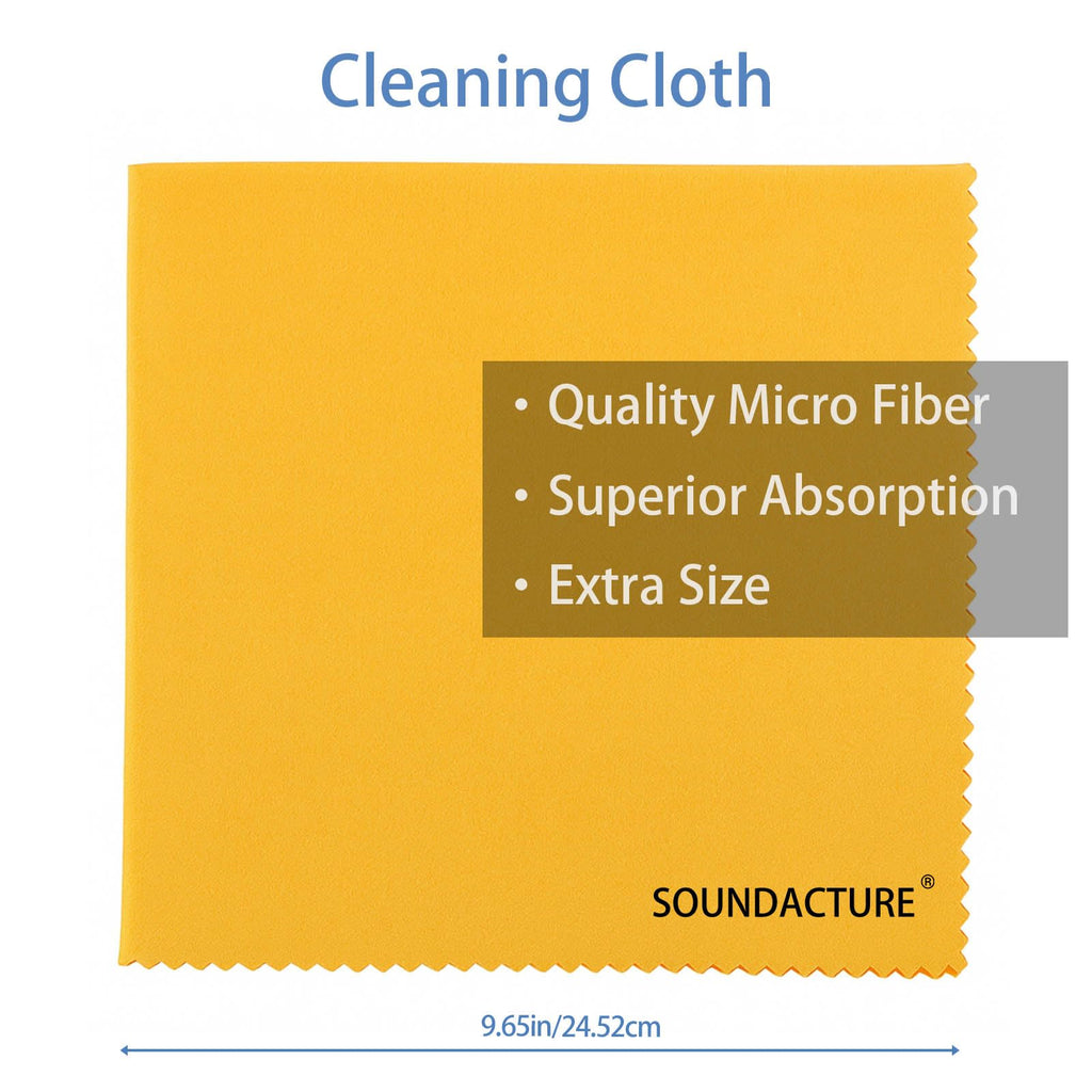 Trumpet Cleaning Kit with Valve Oil, Slide Grease, Brushes & Cloth S60384