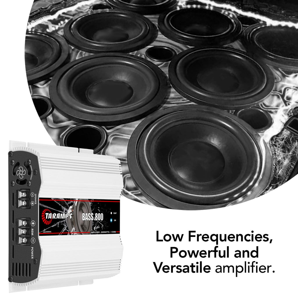 1 Ohm 800W RMS Monoblock Car Subwoofer Amplifier Z548333