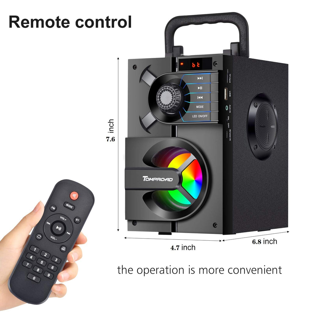 Portable Bluetooth Speaker with Subwoofer K899