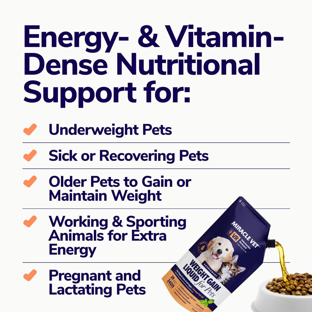 High-Calorie Weight Gainer Gel for Dogs & Cats J427
