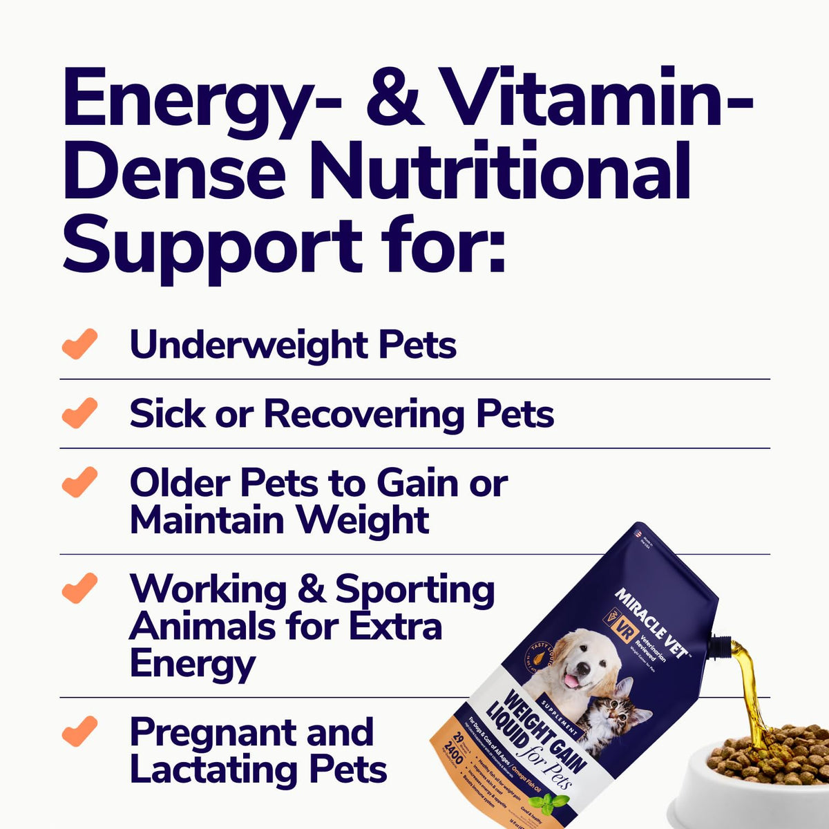 High-Calorie Weight Gainer Gel for Dogs & Cats J427