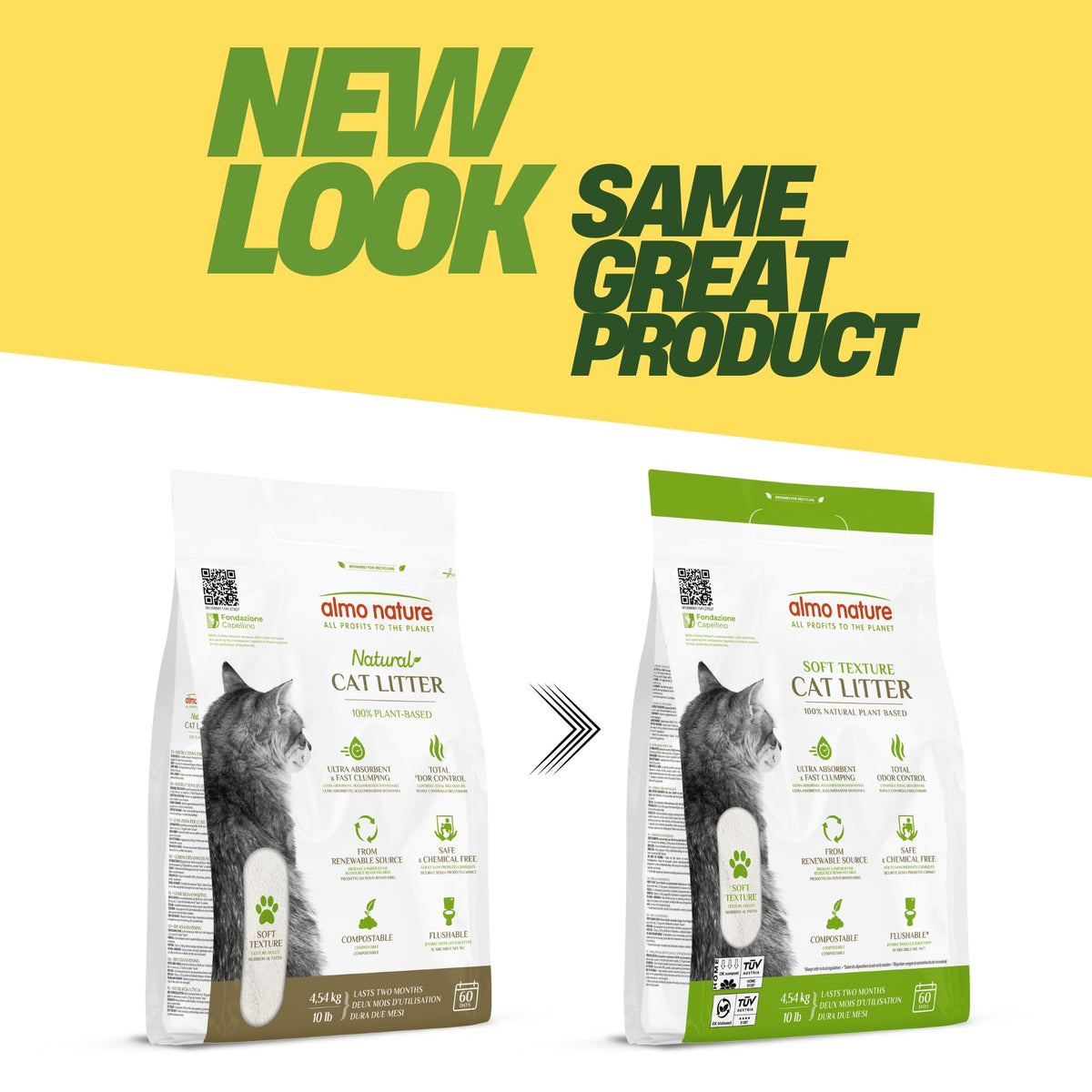 Plant-Based Clumping Biodegradable Cat Litter 10 lbs G988
