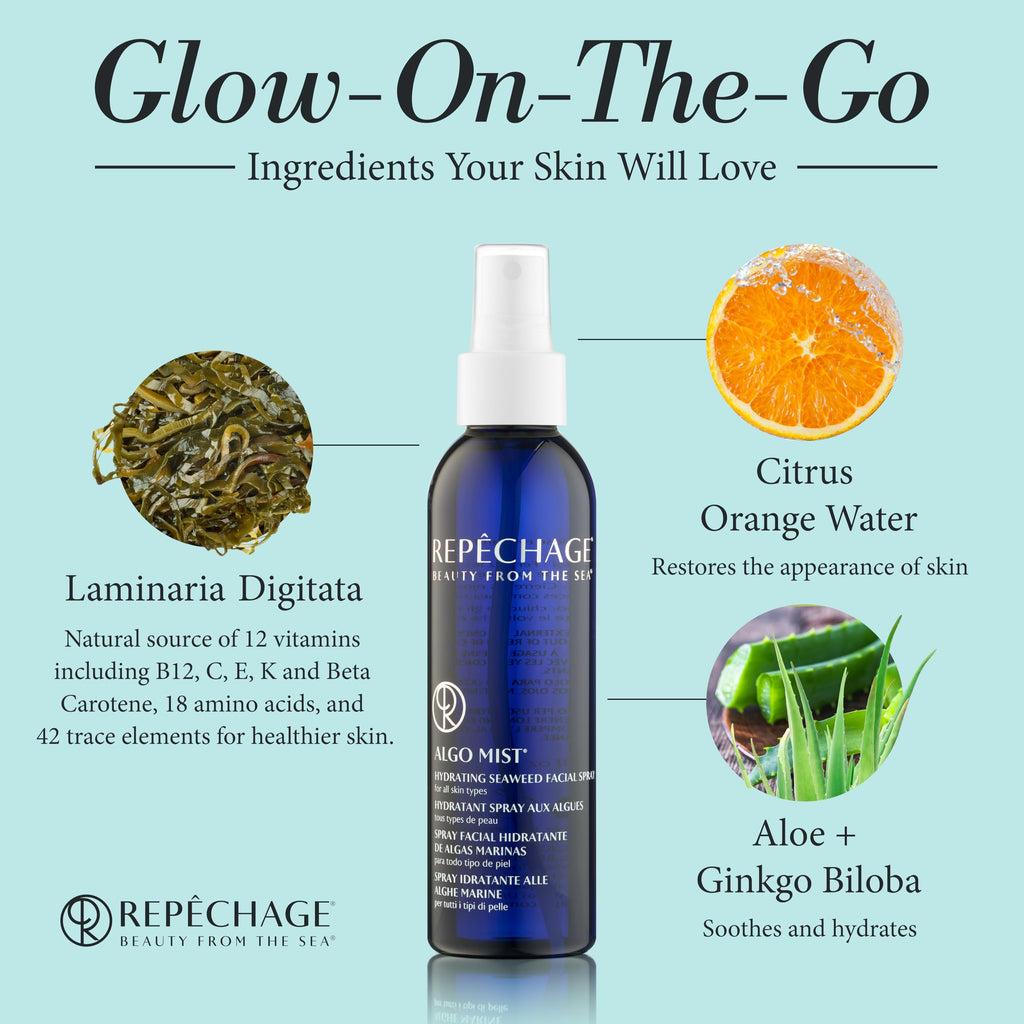 Hydrating Seaweed Facial Spray with Aloe and Vitamin C, 6 fl oz F10791