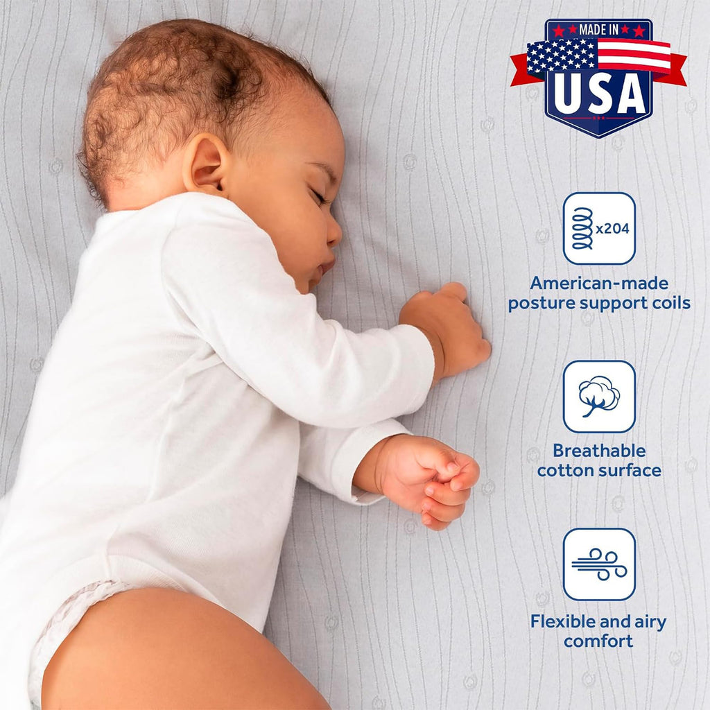 2 Stage Crib and Toddler Bed Mattress F478