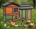 Wooden Chicken Coop X95942