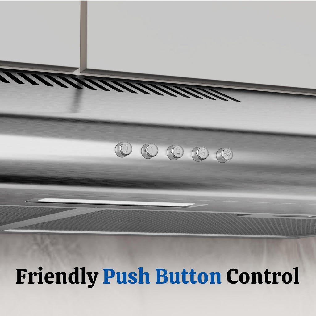 30 Inch Convertible Under Cabinet Range Hood L60009