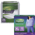Blush XL Incontinence Underwear and Disposable Bed Pads U147