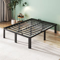 Queen 14 Inch Steel Platform Bed Frame E20725