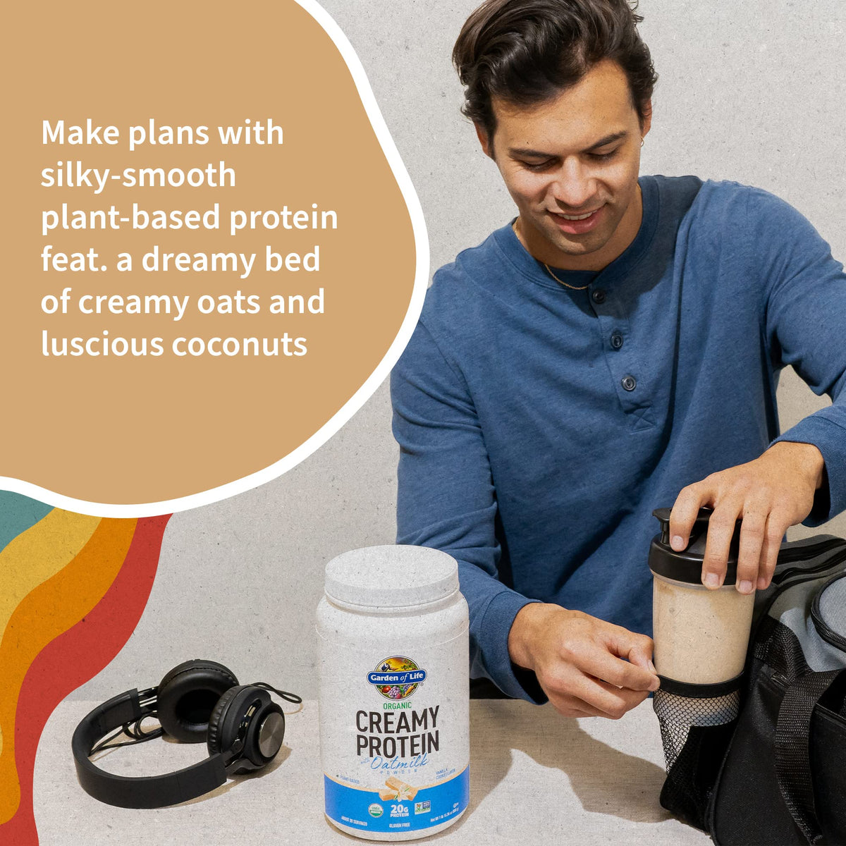 Vanilla Cookie Plant Protein Powder I159