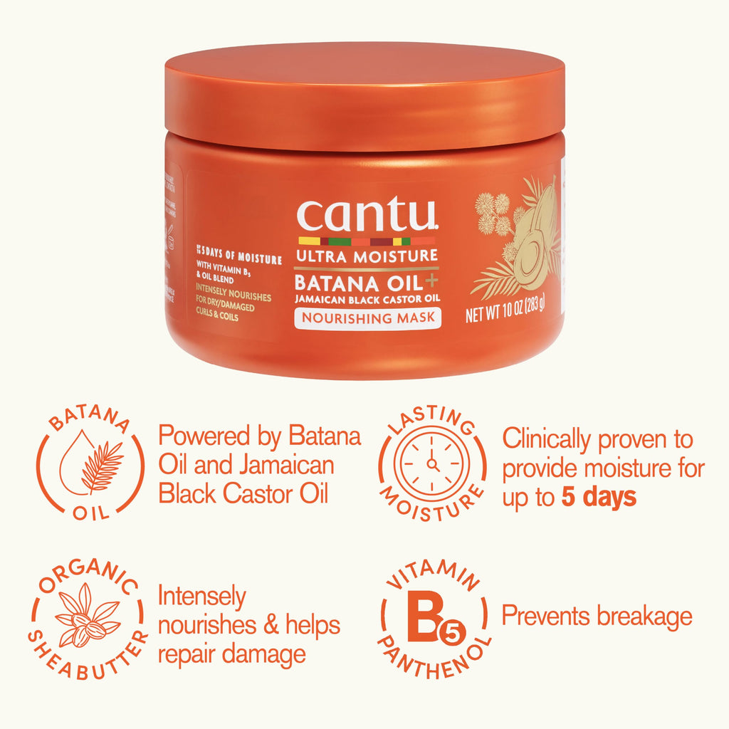Moisture Nourishing Mask with Batana Oil + Jamaican Black Castor Oil, 10 Ounce (Pack of 12) S85085