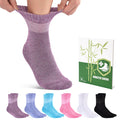 Bamboo Viscose Non Binding Wide Top Ankle Socks W395