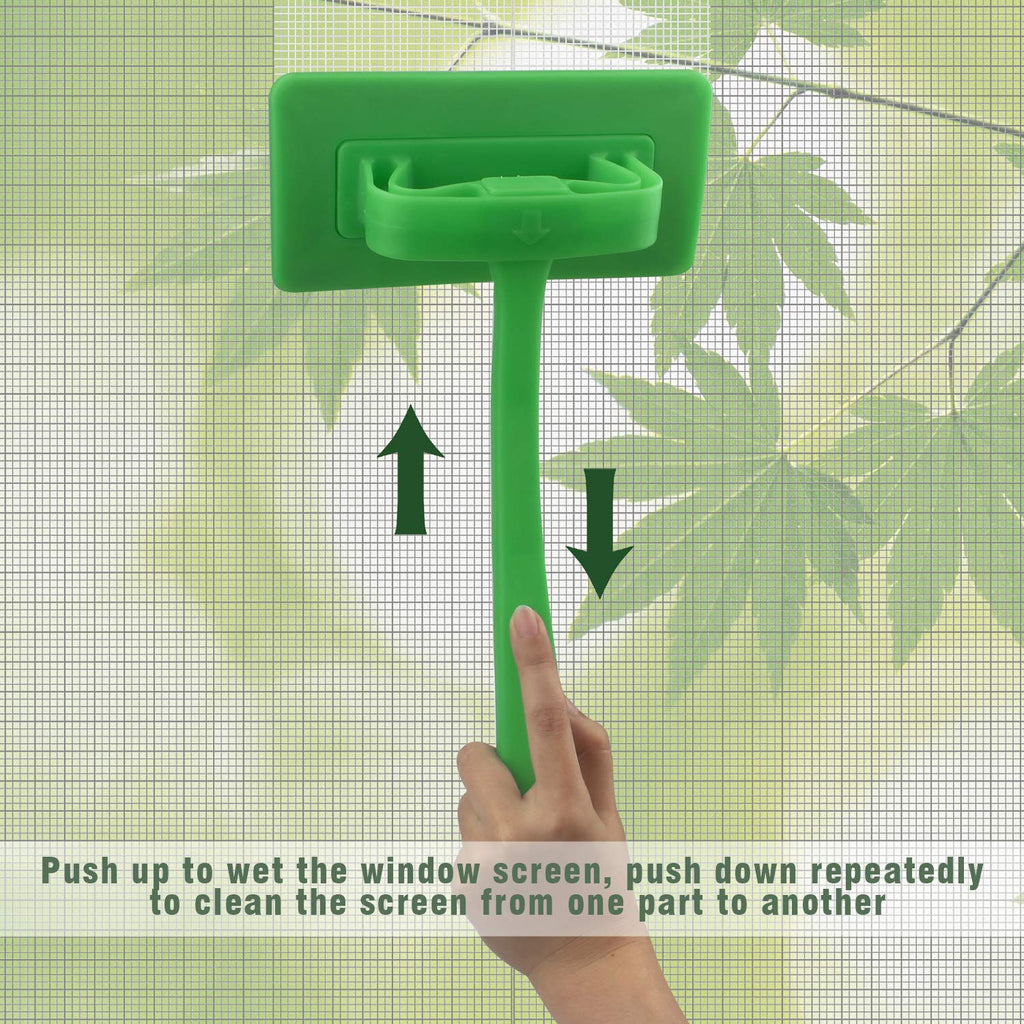 Mesh Screen Cleaner, Detachable Window Screen Cleaning Brush H616