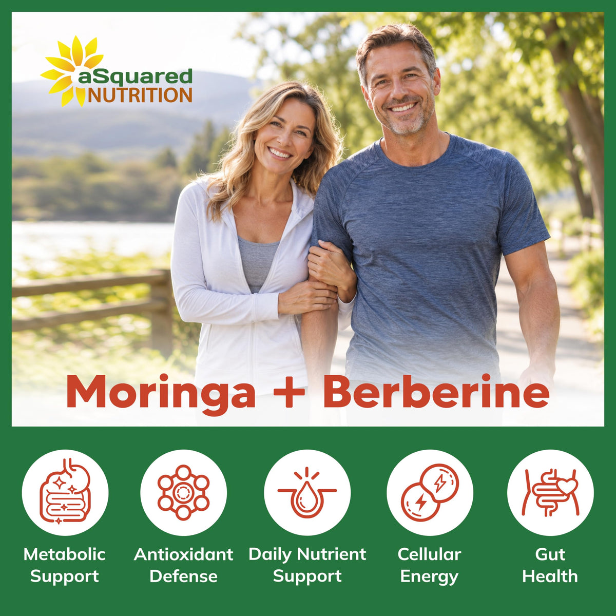 Moringa with Berberine Supplement 120 Capsules X55333