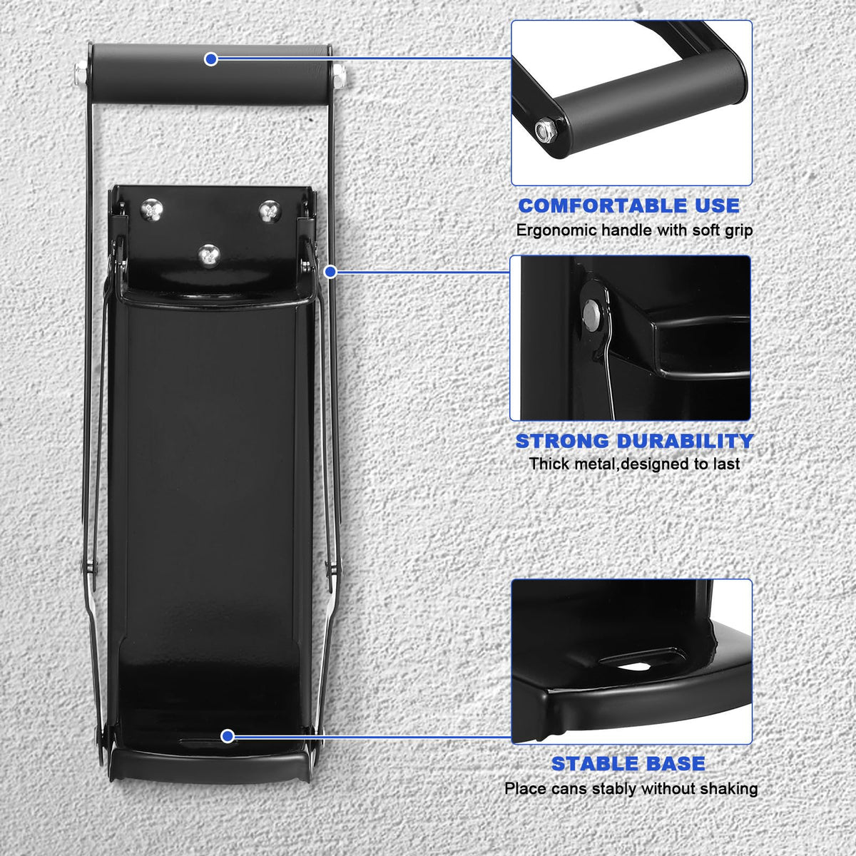 Stainless Steel Wall Mounted Can Crusher H45361