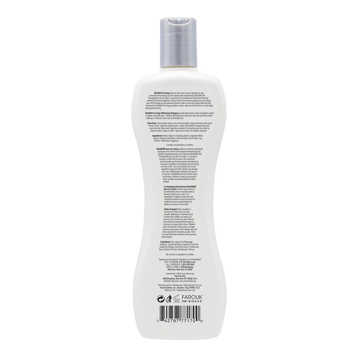 Whitening Dog Shampoo 12 Fl Oz Q57387