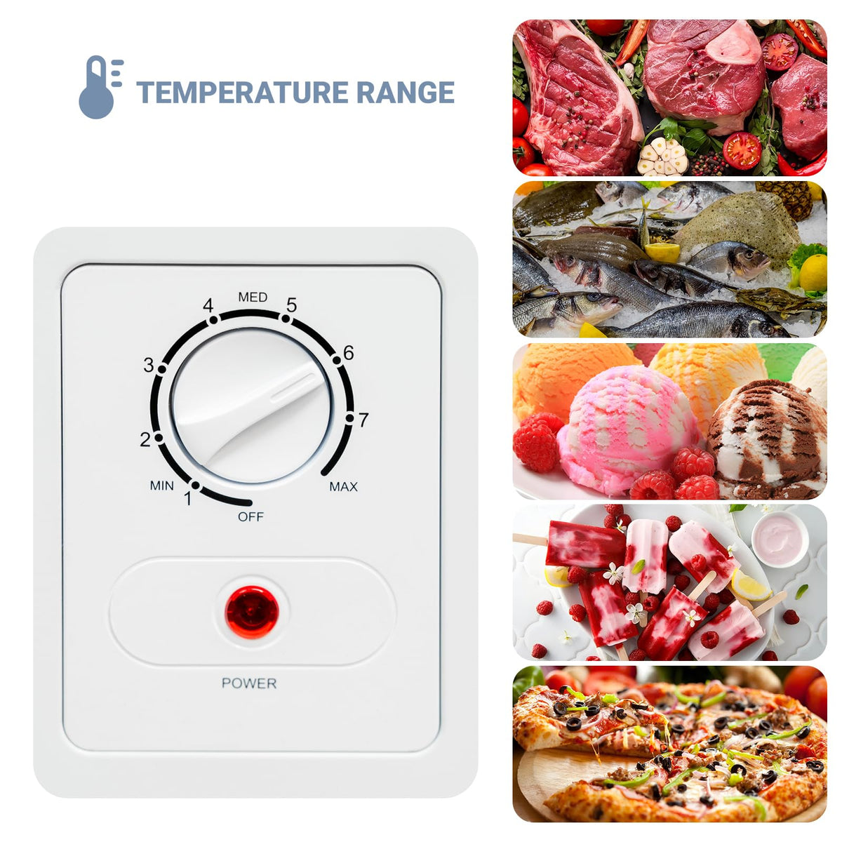 20 Cu Ft White Chest Freezer with Removable Basket P91301