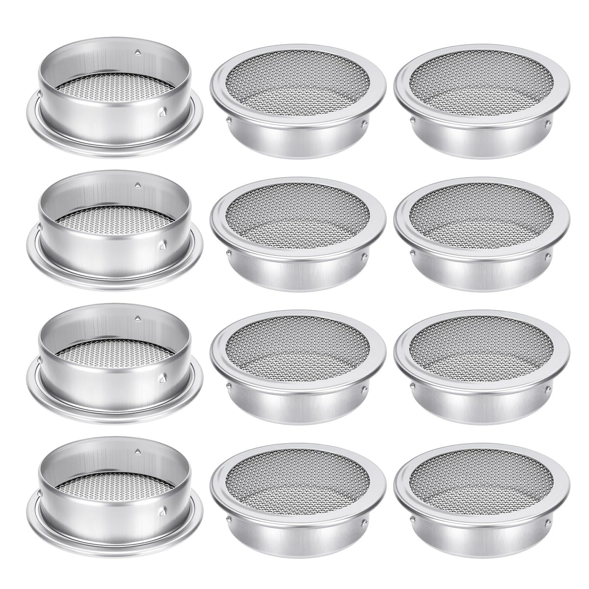 2-Inch Round Open Screen Vent 12 Pack M851724