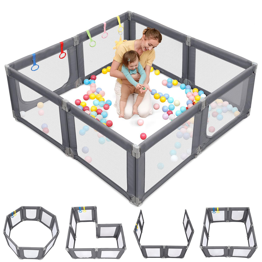 Grey Baby Playpen A159