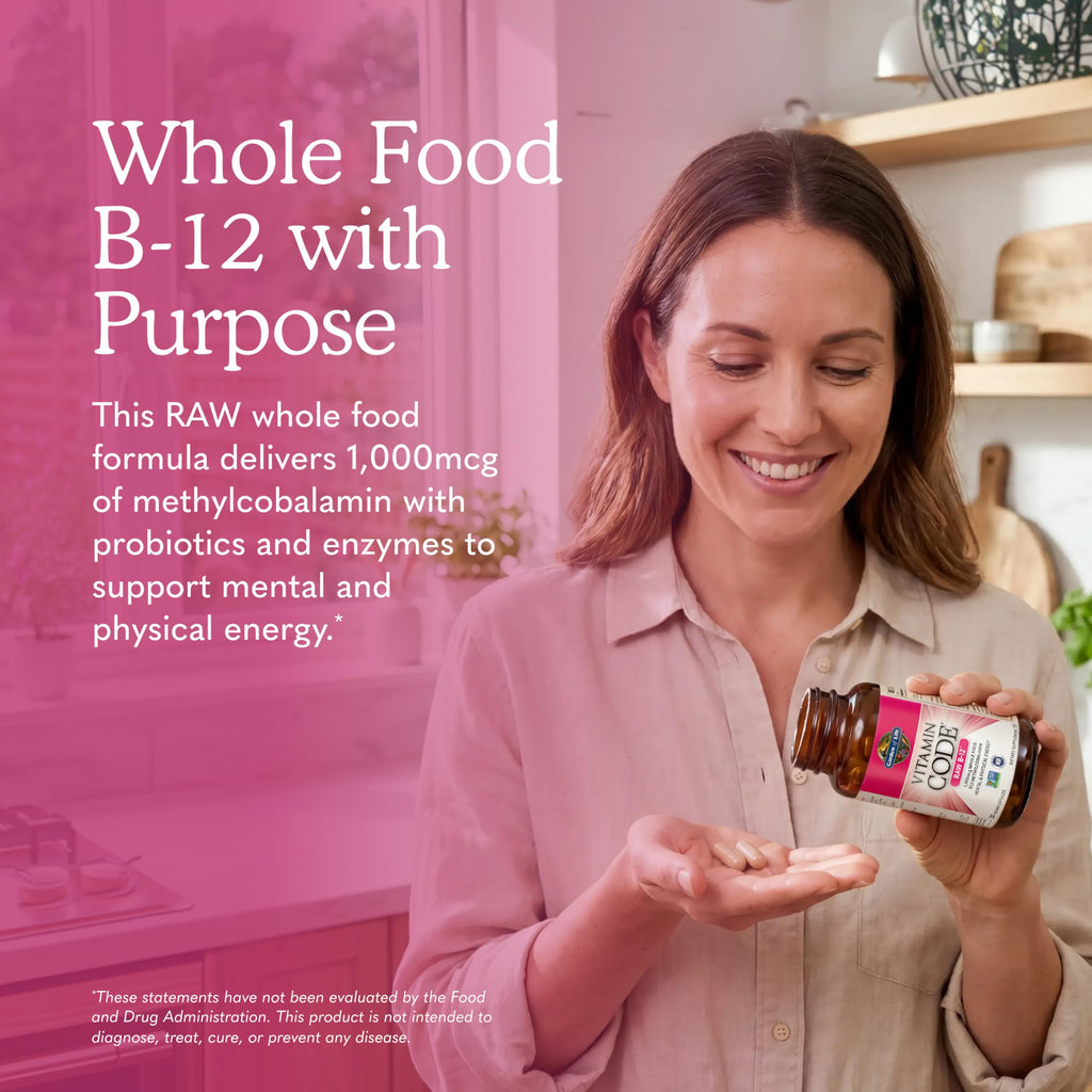 Vegan B-12 Methylcobalamin 30 Capsules P28106