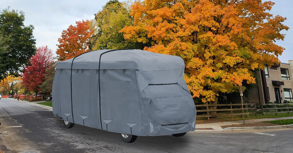 23'-26' Water-Resistant Heavy Duty RV Cover J273