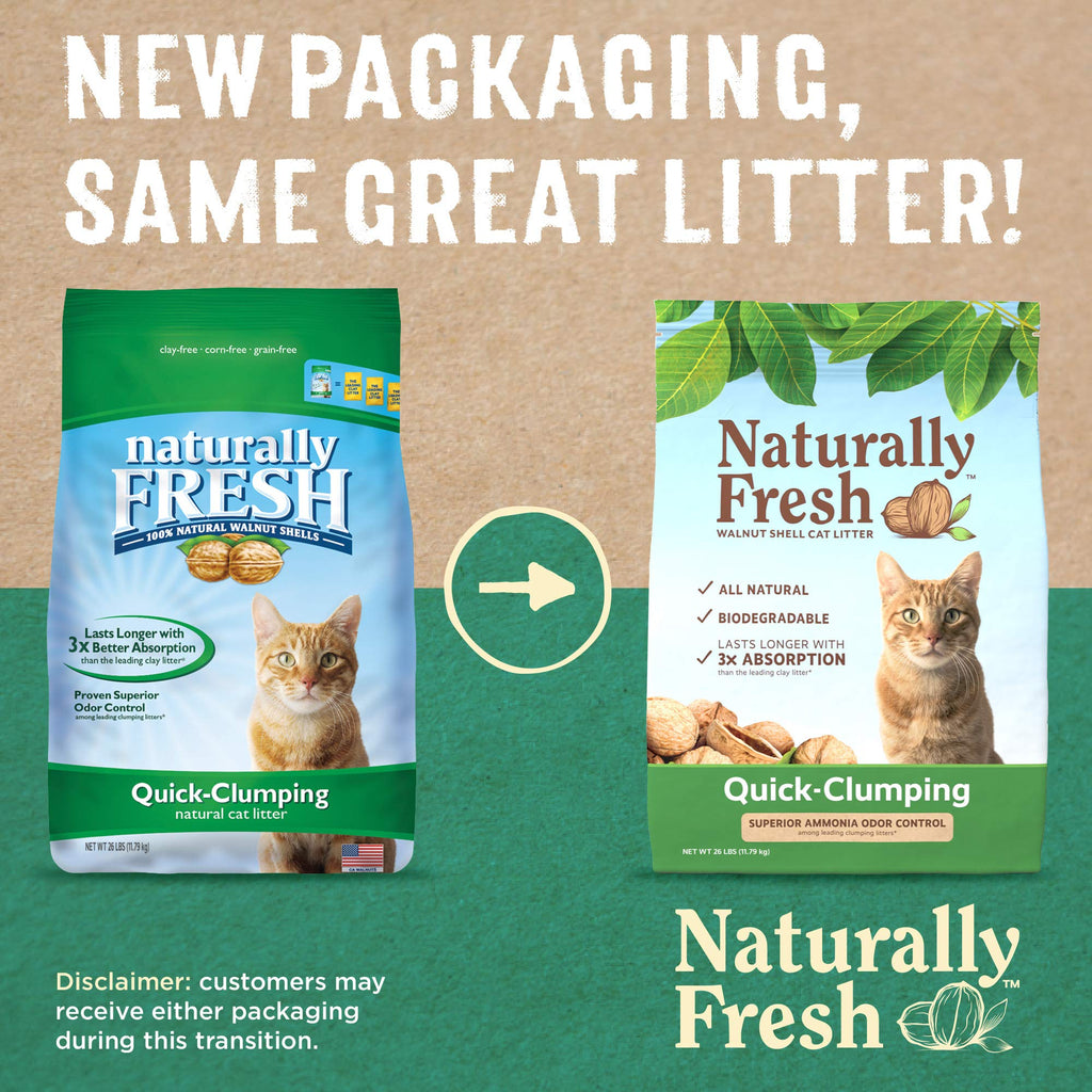 Unscented Walnut Shell Cat Litter 26 Lbs W9010