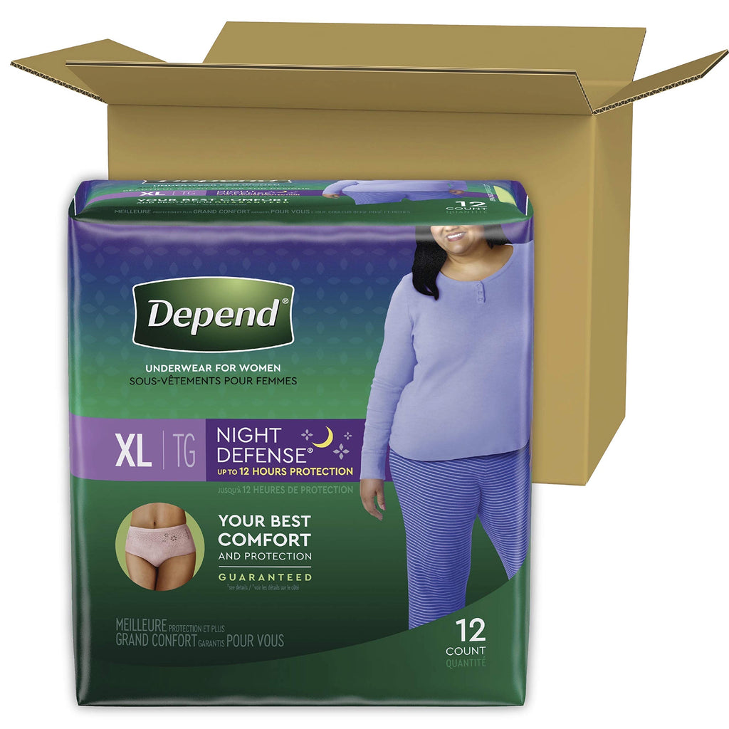Blush XL Incontinence Underwear and Disposable Bed Pads U147