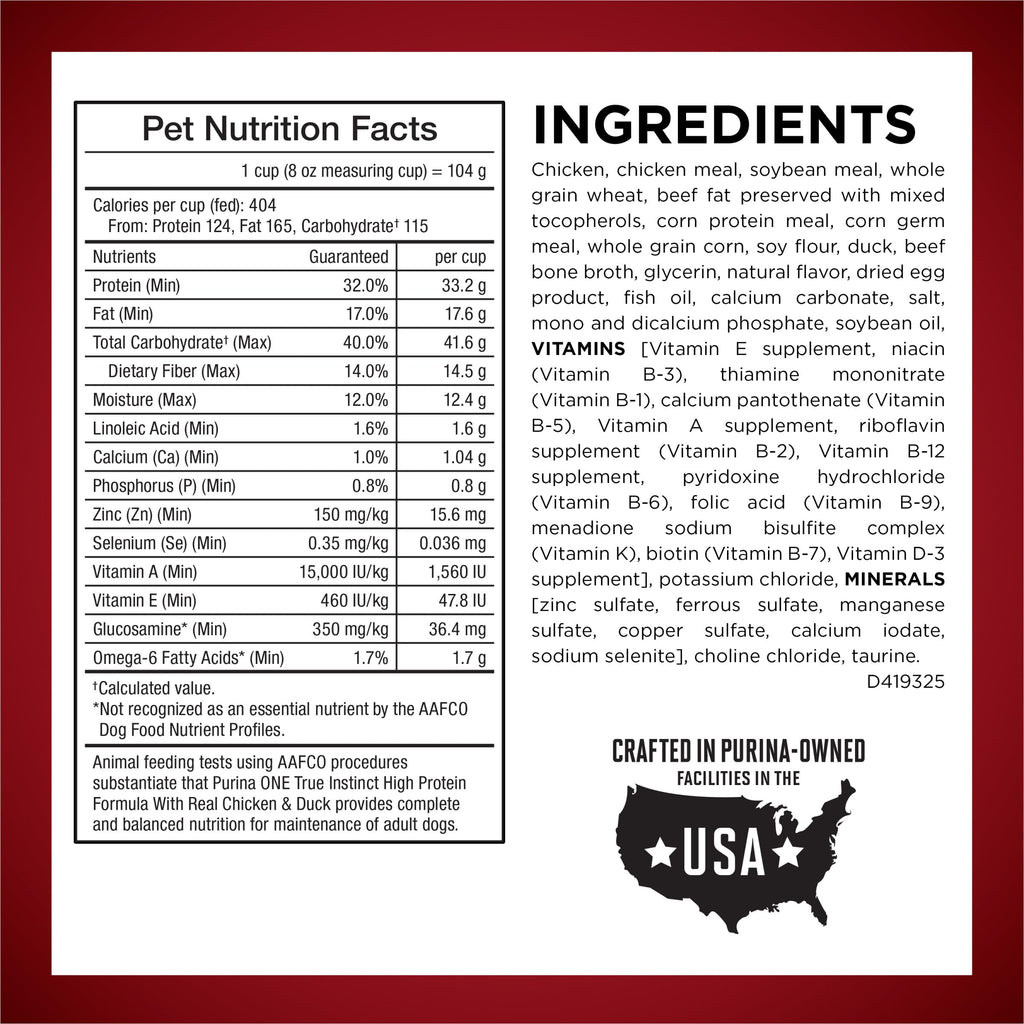 High Protein Chicken & Duck Dog Food S824315